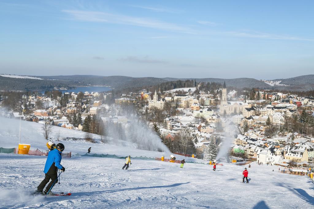 Hotel Am Buehl Eibenstock Exteriör bild