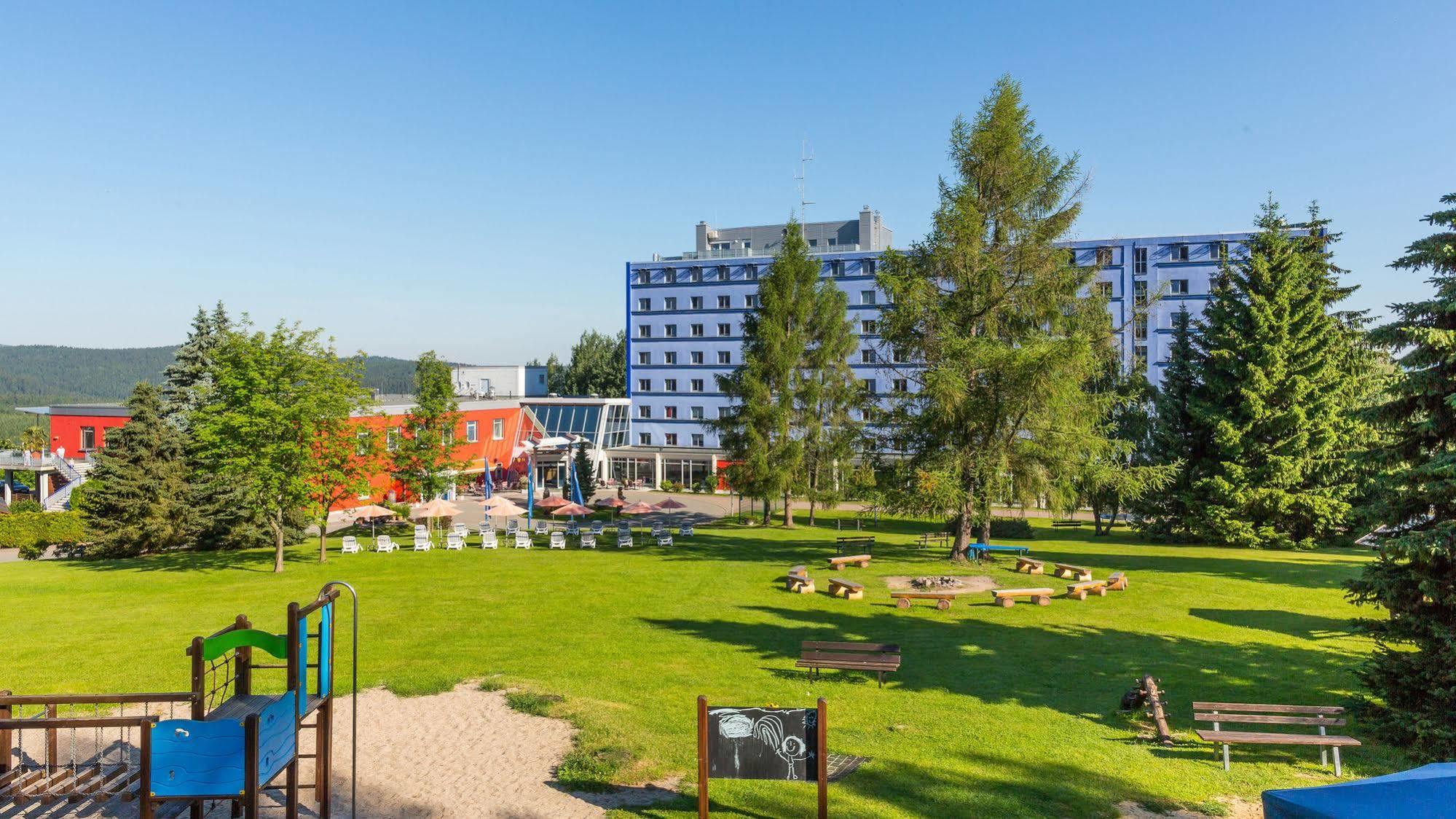 Hotel Am Buehl Eibenstock Exteriör bild